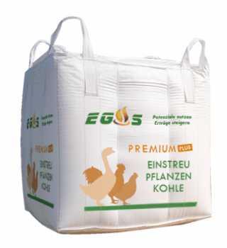 Einstreu-Pflanzenkohle 500/ 3500Liter