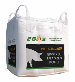 Einstreu-Pflanzenkohle 500/ 3500Liter