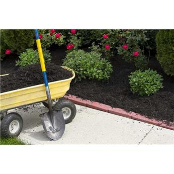 Mulch 10 kg mit Pflanzenkohle & Gesteinsmehl-Mix