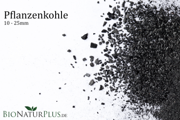 Pflanzenkohle Korngroße