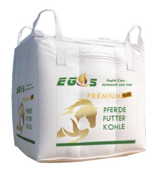 Futterkohle für Pferde im BigBag 1000 Liter