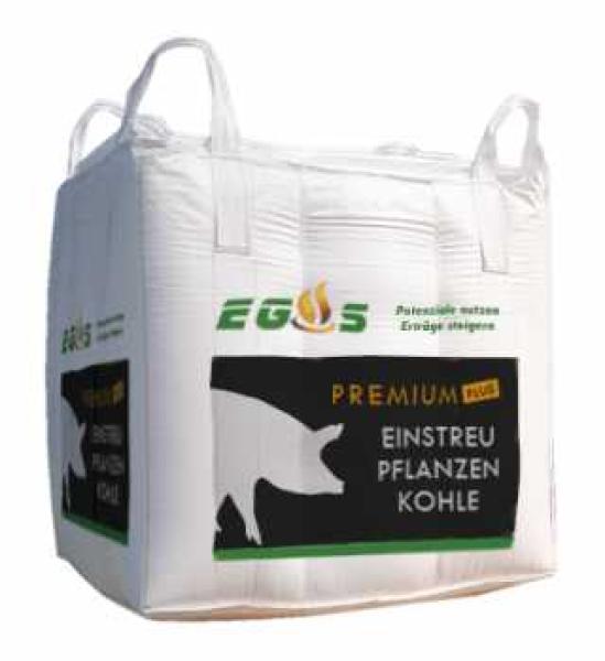 Einstreu-Pflanzenkohle 500/ 3500Liter