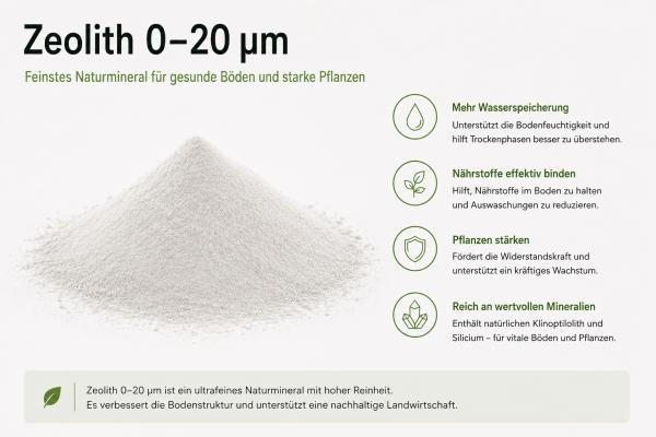 Zeolith 0-20 µm 15 Kg