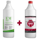 Set Zuckerrohrmelasse 1 Liter + EM Stammlösung 1Liter