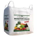 Mulch 800 kg mit Pflanzenkohle & Gesteinsmehl-Mix