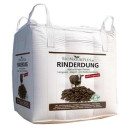 Rinderdung 1000kg, pelletiert, Biodünger, 100% organischer Langzeitdünger